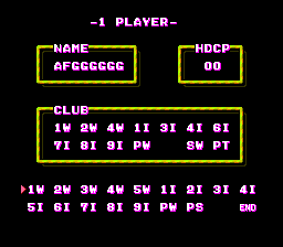 Naxat Open screenshot 5 for PC Engine